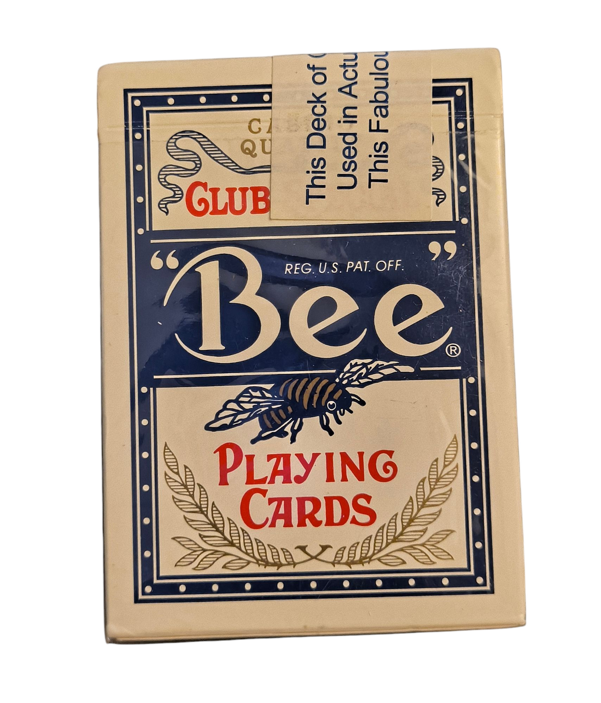 Bee No. 92 Club Special Circus Circus Reno Blue Playing Cards