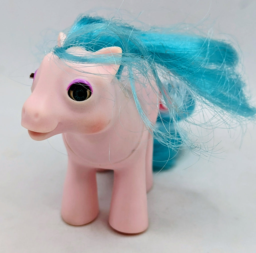 1986 Hasbro My Little Pony MLP G1 Beddy Bye Eyes BBE Baby Half Note Hong Kong image 2