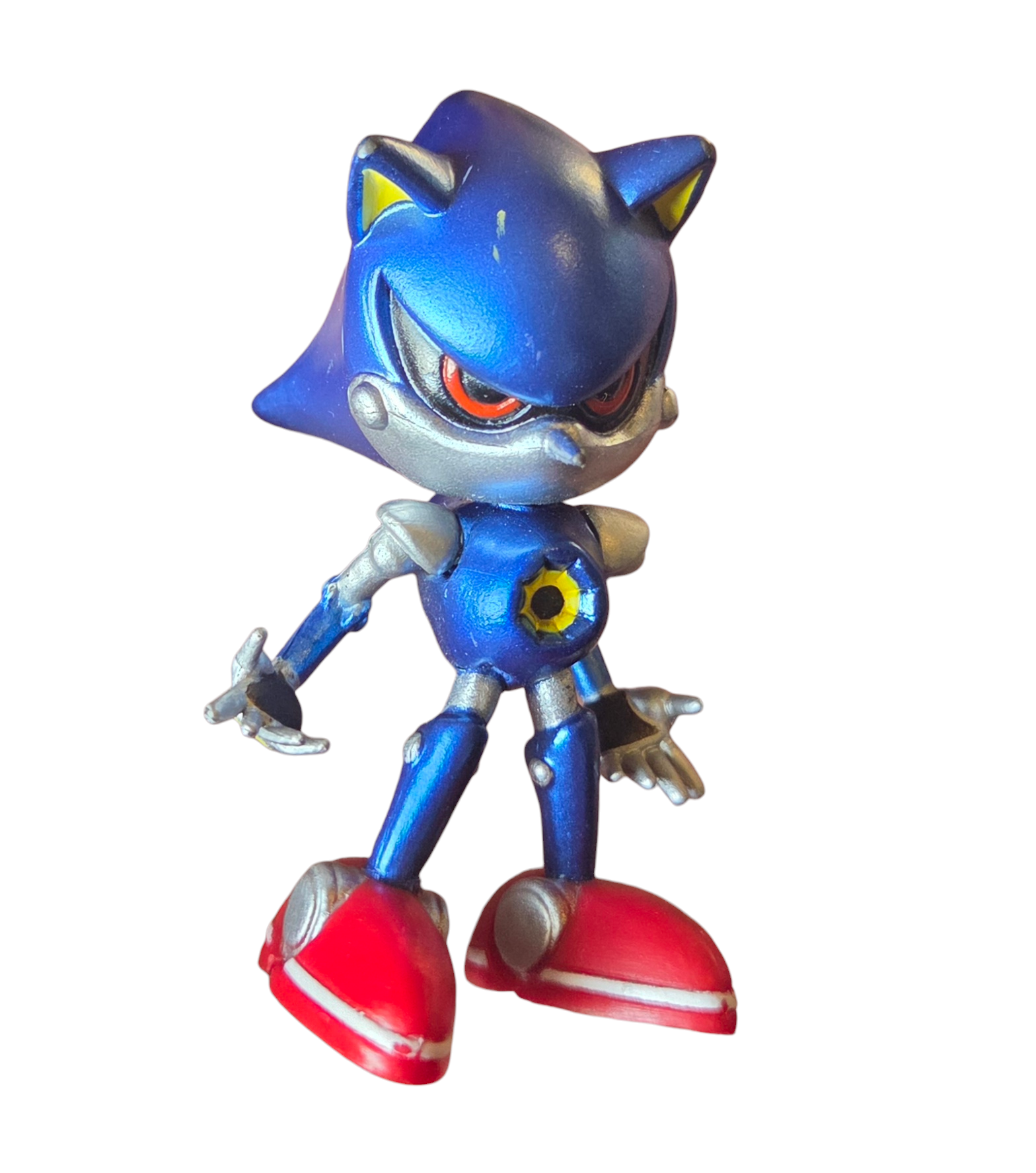 Jazwares Sonic the Hedgehog Metal Sonic Action Figure 3" Non Articulated Version