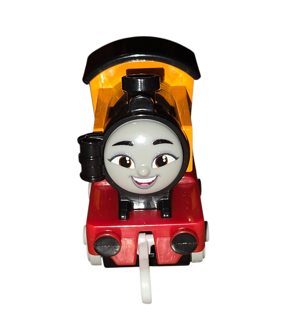 2021 Fisher Price Gullane Thomas & Friends Nia #18 Push Along Engine