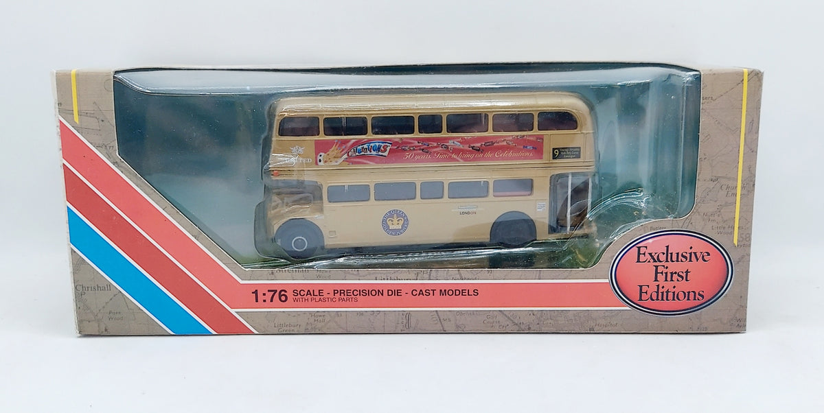 2002 Gilbow RML Routemaster Queens Golden Jubilee Double Decker Bus 1:76