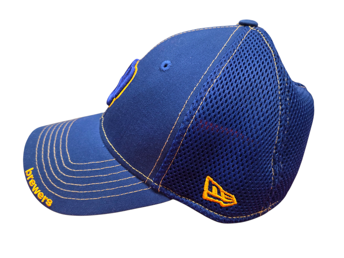 New Era 39THIRTY Milwaukee Brewers MLB Cooperstown Collection Hat Cap Small-Med image 3