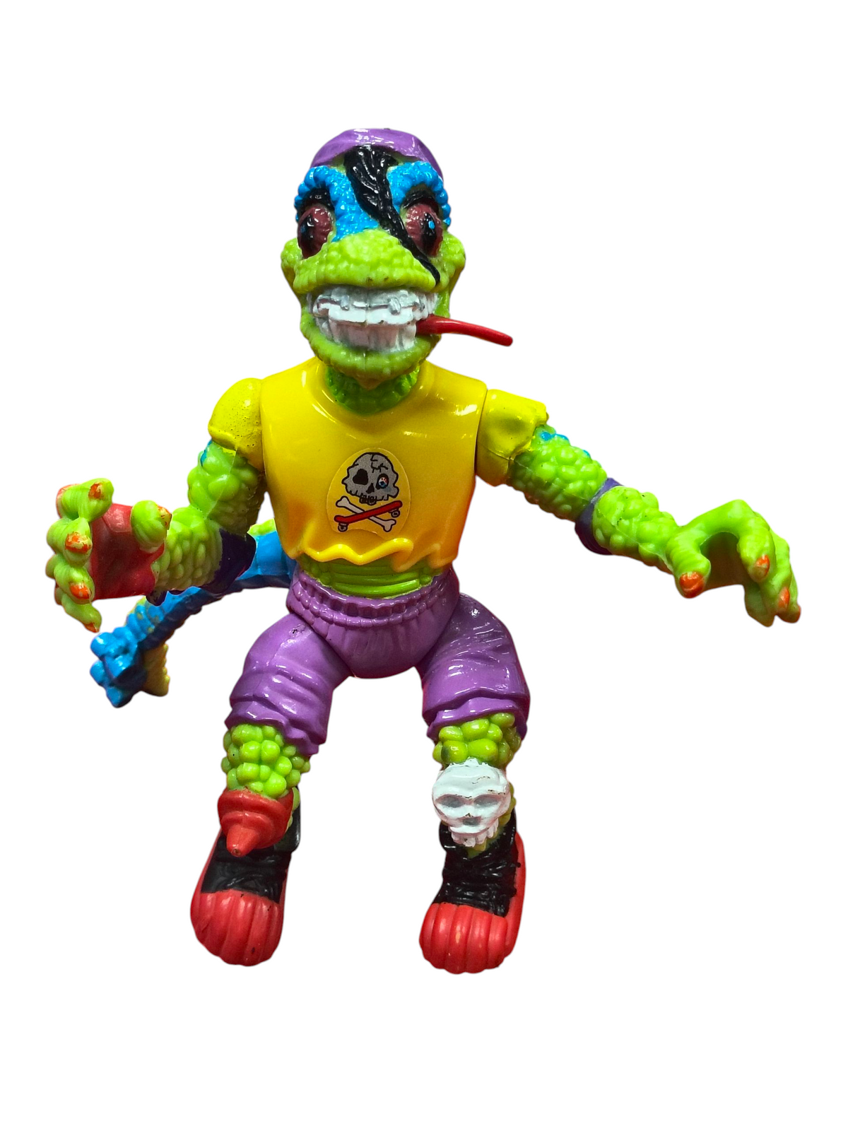 1990 TMNT Teenage Ninja Turtles Mondo Gecko Action Figure