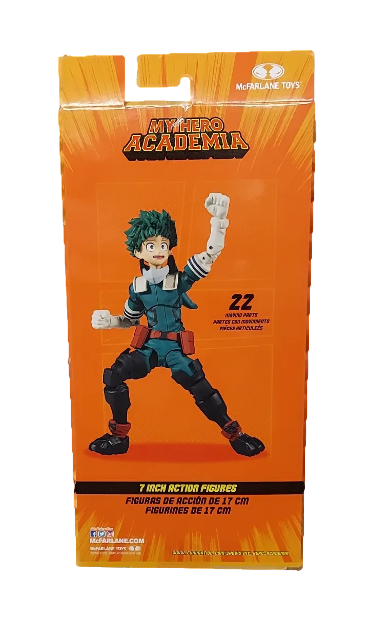 McFarlane Toys My Hero Academia Izuku Midoriya Gamma Hero Suit image 3