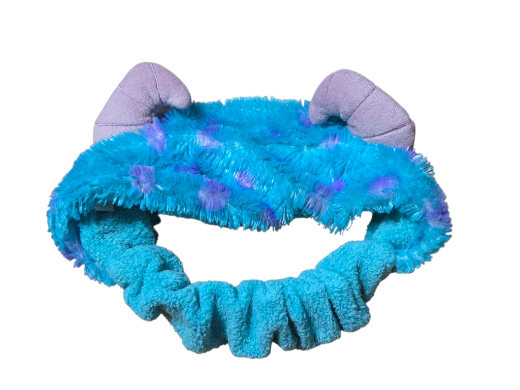 Disney Parks Monsters Inc. Mike Wazowski & Sully Plush Stretch Headband Set image 3