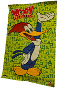 2001 Starline Woody Woodpecker Ha Ha TV Series Poster Cartoon