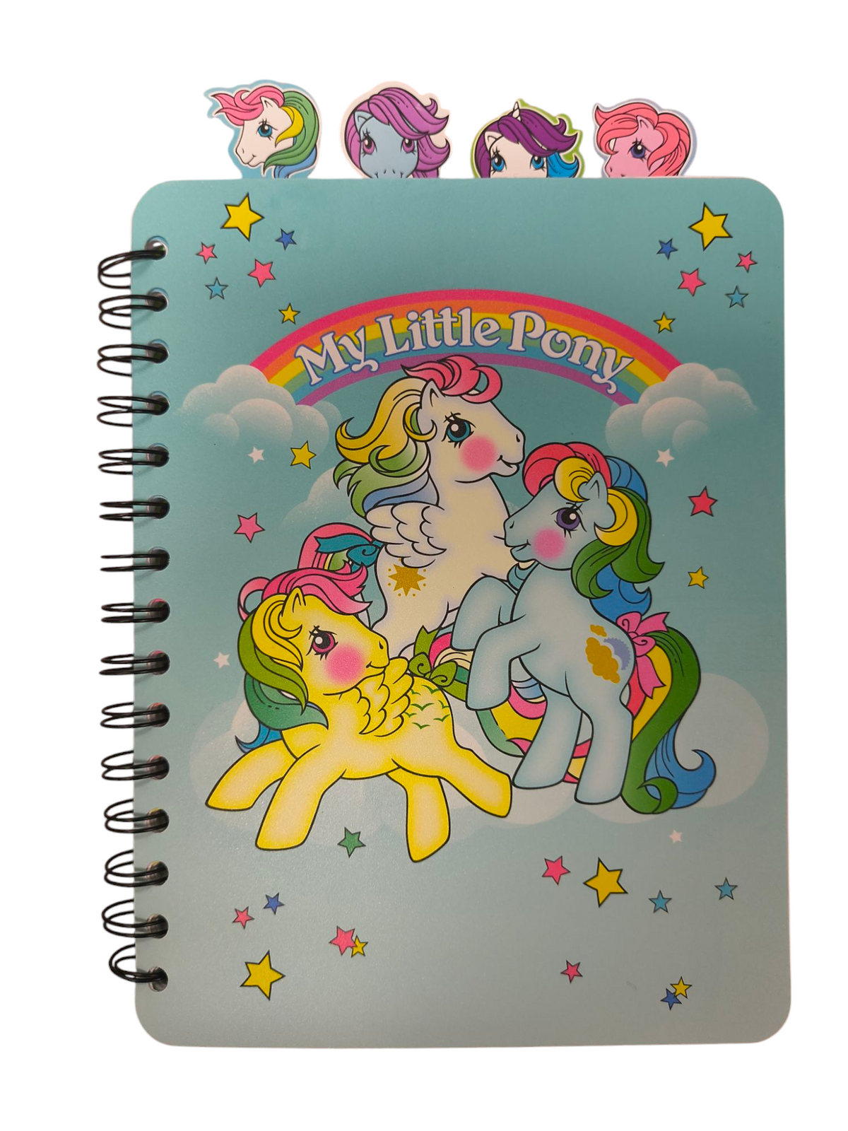 2024 Inkology My Little Pony Tab Spiral Journal Notebook 9x6" Book