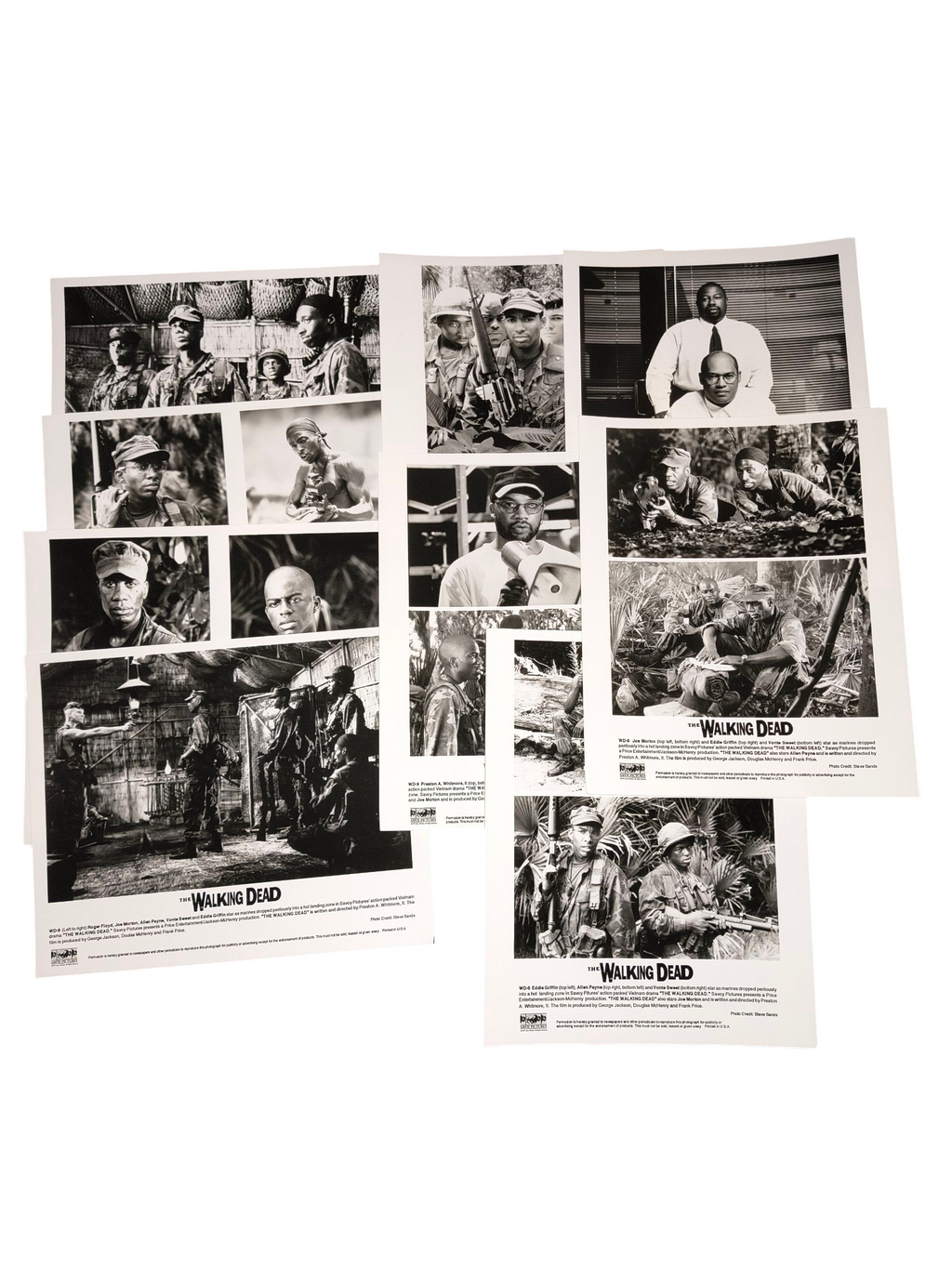 1995 Savoy Pictures The Walking Dead Vietnam War Movie Press Kit Photos image 2