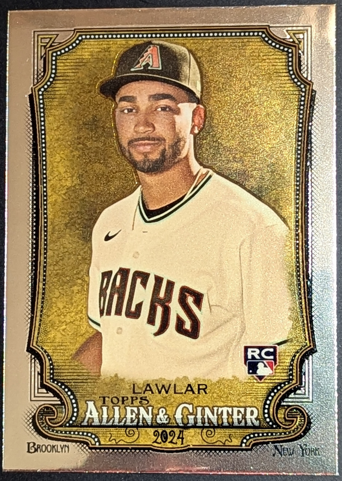 2024 Topps Allen & Ginter Chrome Jordan Lawlar Arizona Diamondbacks #99