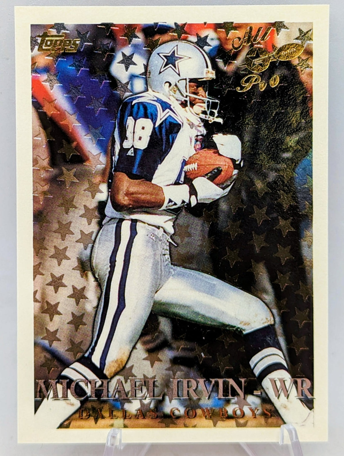 1995 Topps All-Pros Michael Irvin Dallas Cowboys Card #AP8