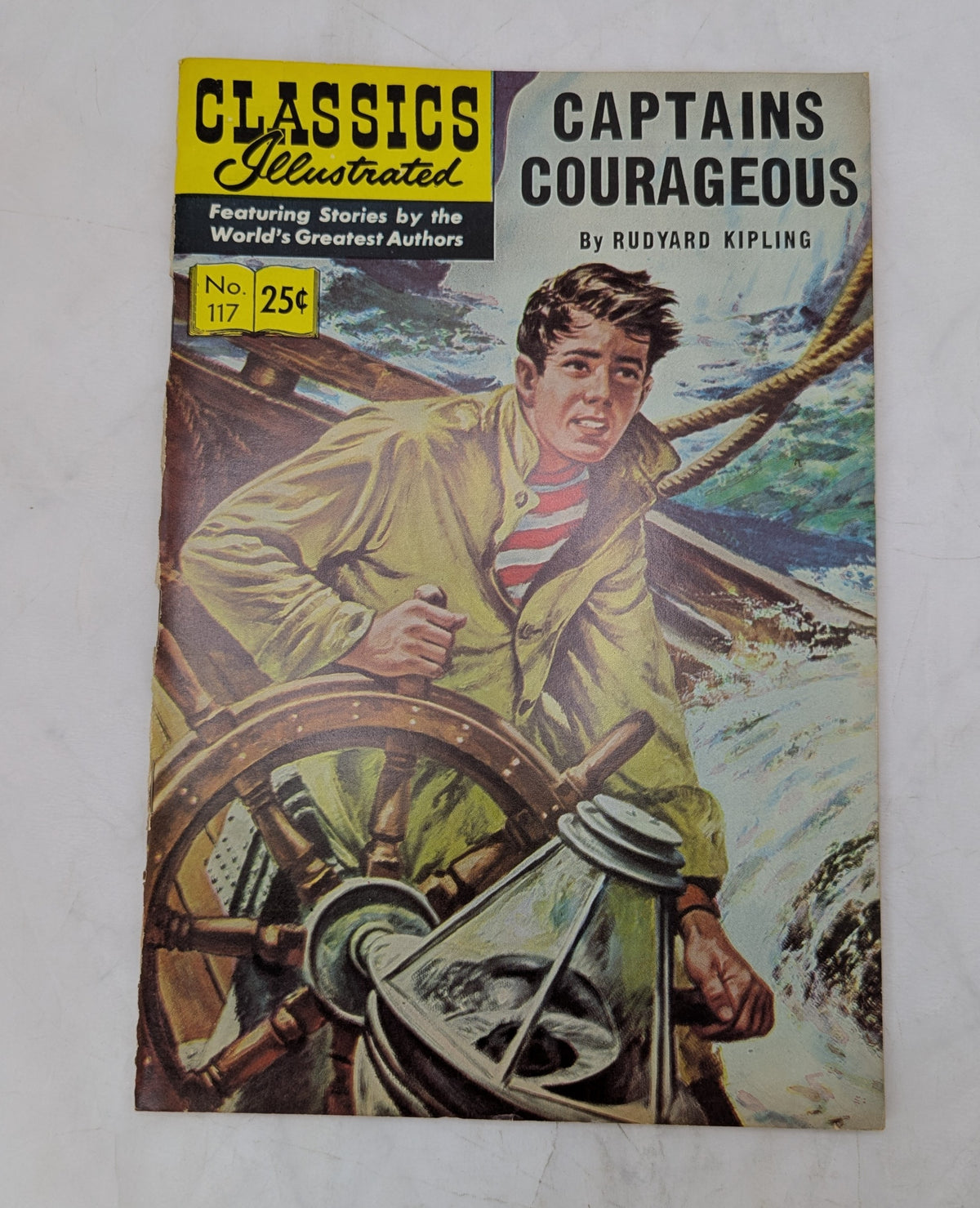 1969 Classics Illustrated Comics Captains Courageous By Rudyard Kipling