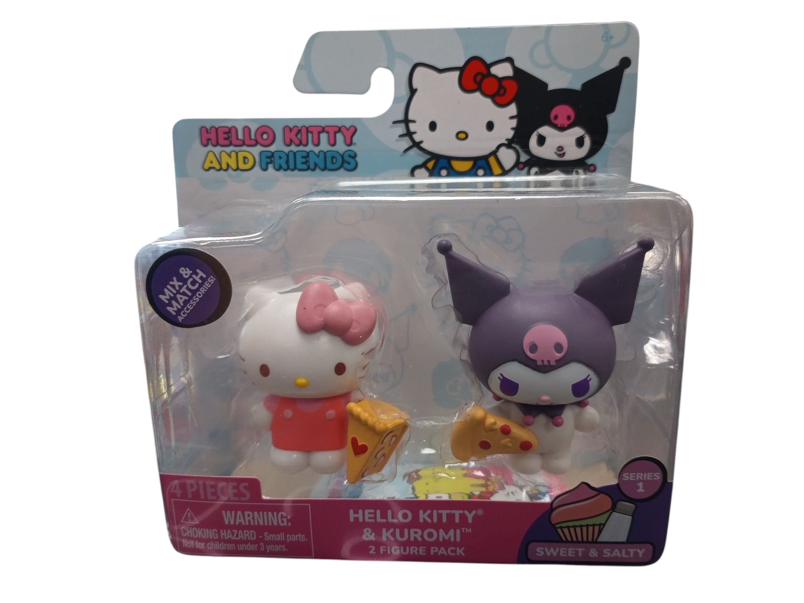 Hello Kitty & Friends - Sweet and Salty Figures Series 1 Hello Kitty & Kuromi