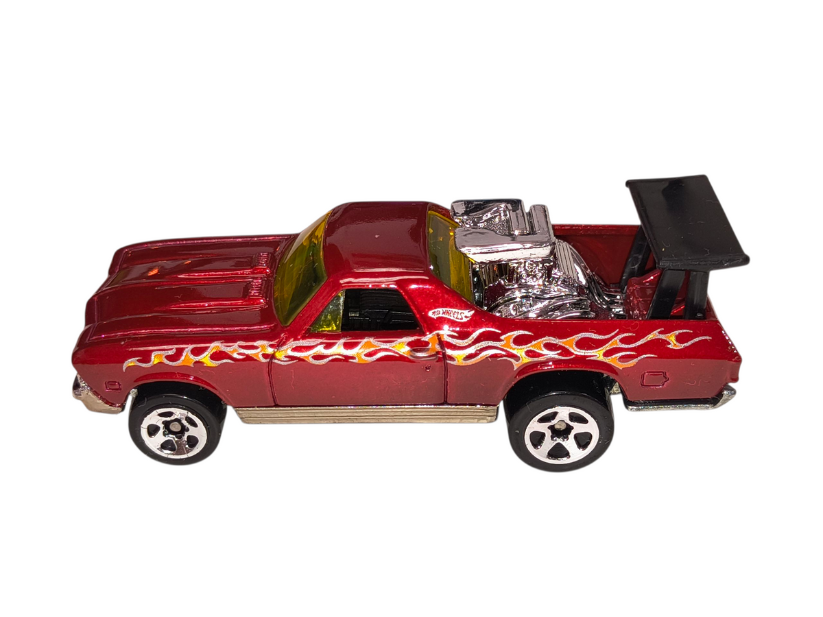 1999 Mattel Hot Wheels '68 El Camino Red Malaysia 1:64 Diecast image 2