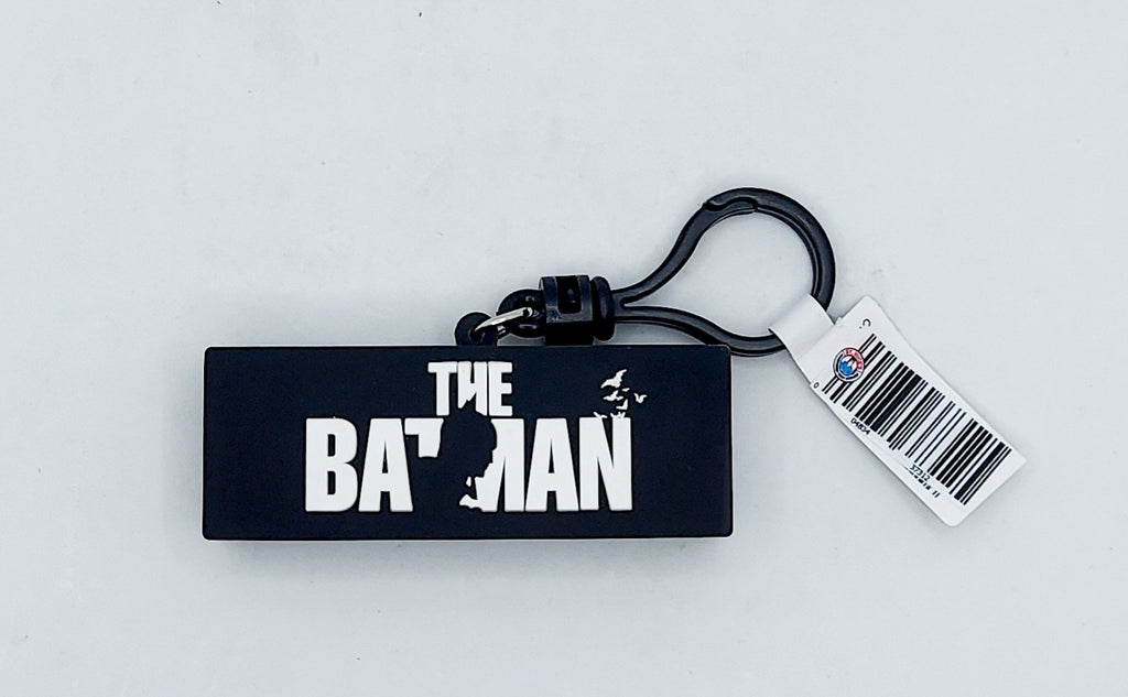Monogram The Batman Figural Bag Clip Block Logo