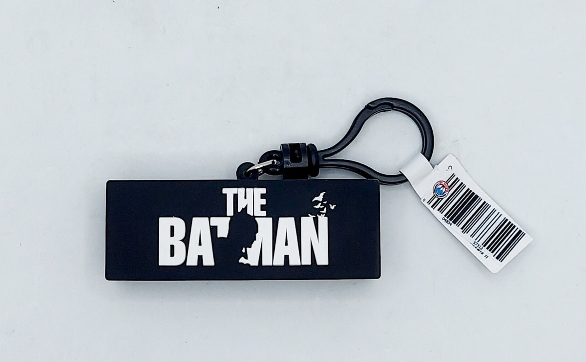 Monogram The Batman Figural Bag Clip Block Logo