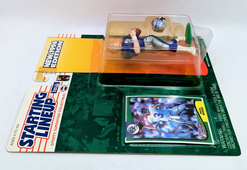 1994 Kenner Starting Lineup Rick Mirer Seattle Seahawks NFL Figure image 3