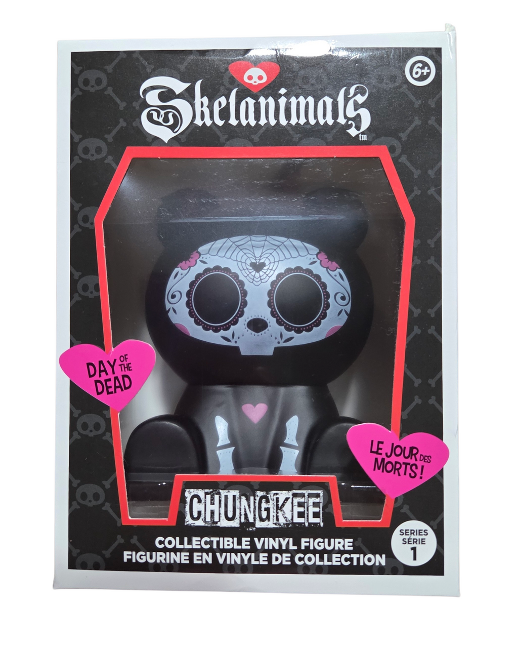 2025 Hasbro Skelanimals Day Of The Dead Chungkee Panda Series 1 Vinyl Figure