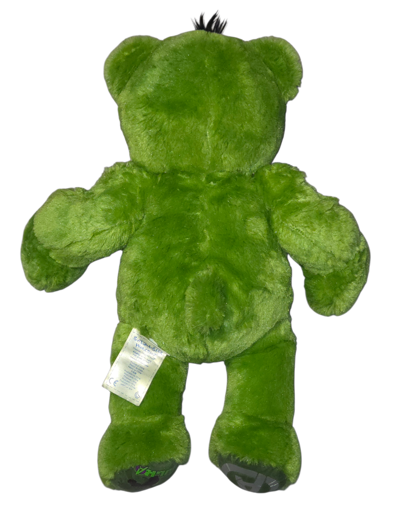 Build A Bear Marvel Avengers The Incredible Hulk Bear Green Plush 17" Stuffed image 5
