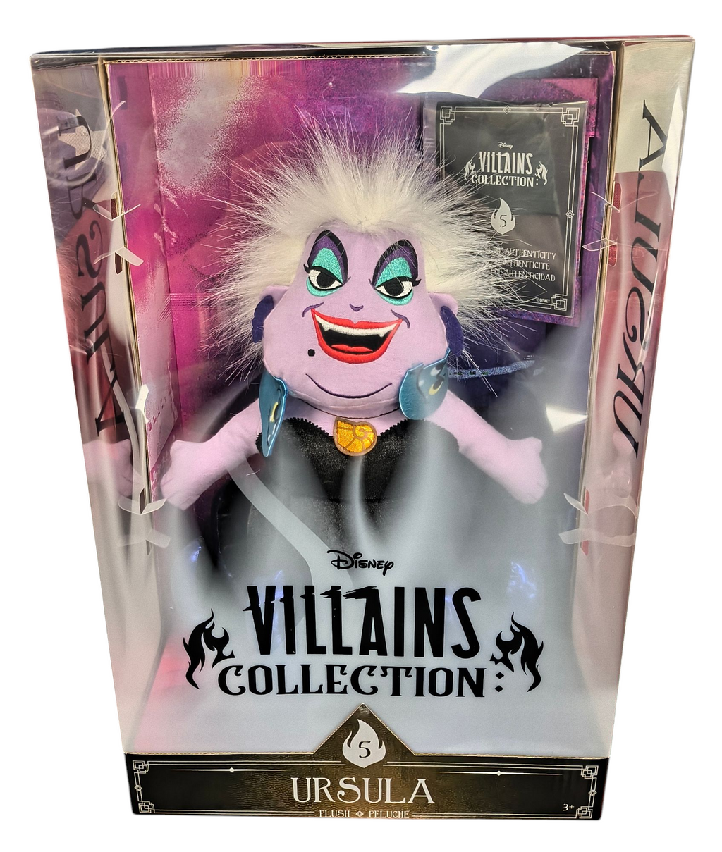 Disney Villains Collection: Ursula, 13-inch Collectible Plush