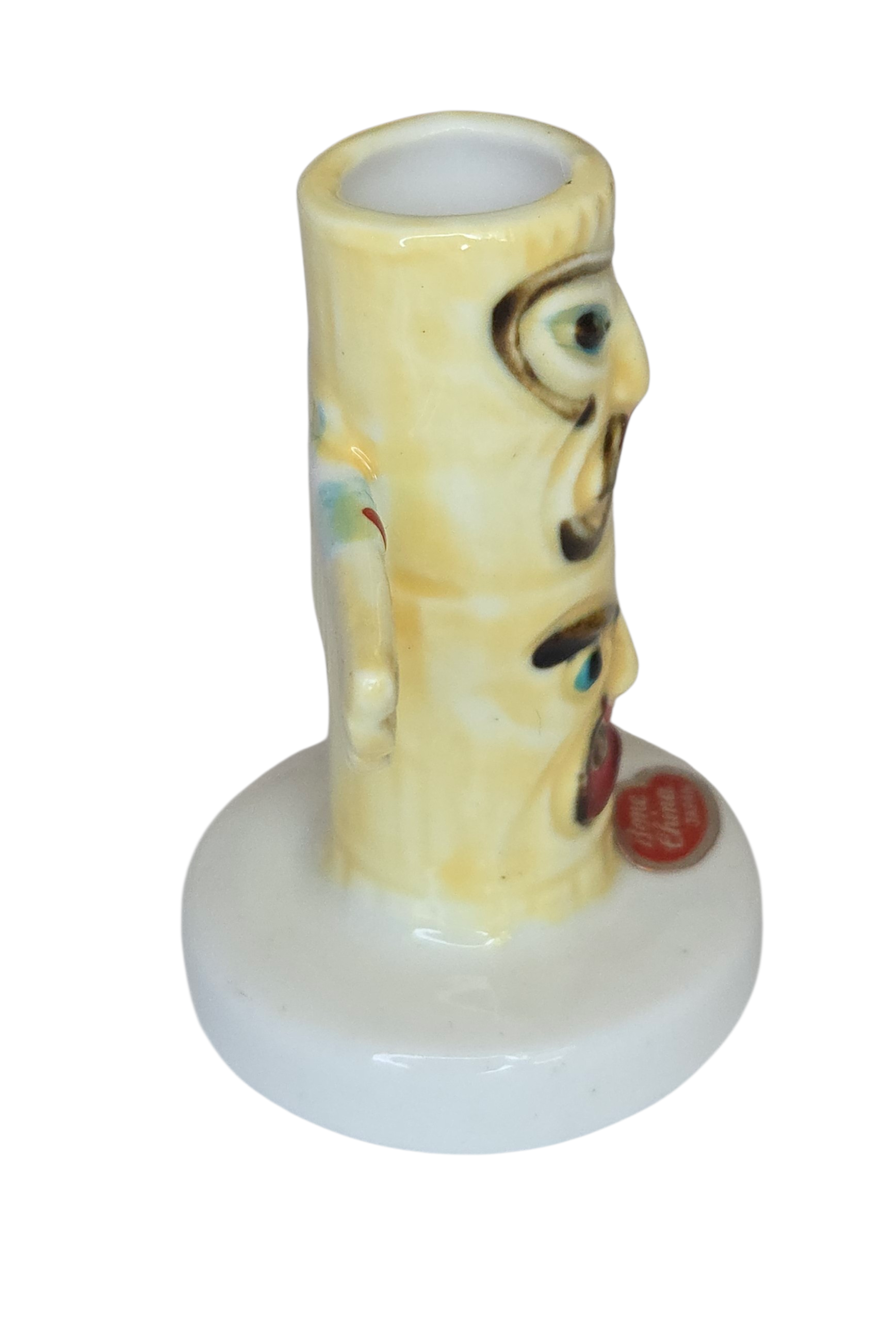 Vintage Japan Bone China Totem Pole Toothpick Holder image 3