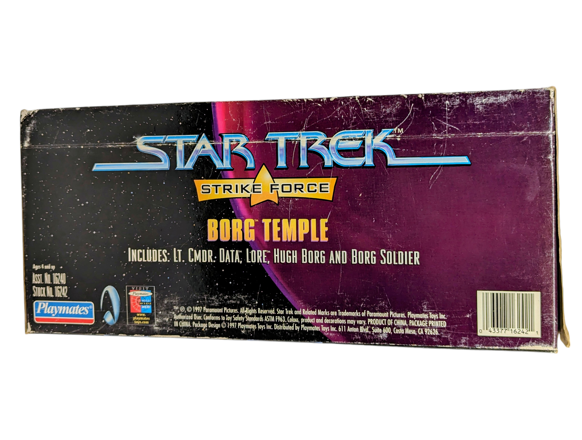 1997 Playmates Star Trek Strike Force Borg Temple Playset Collectors Edition image 4