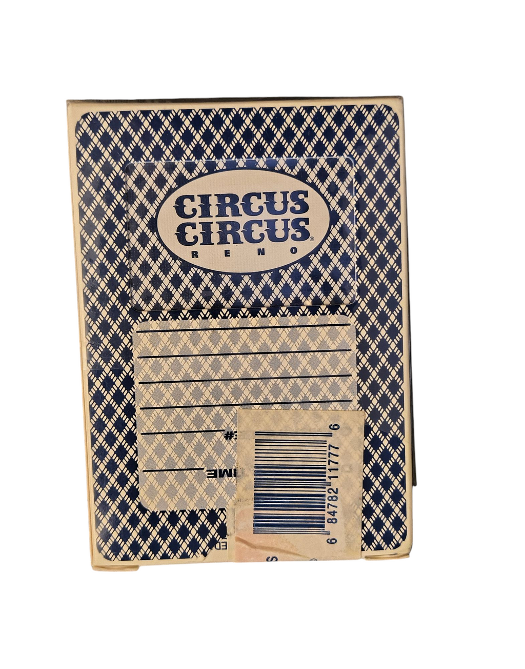 Bee No. 92 Club Special Circus Circus Reno Blue Playing Cards image 2