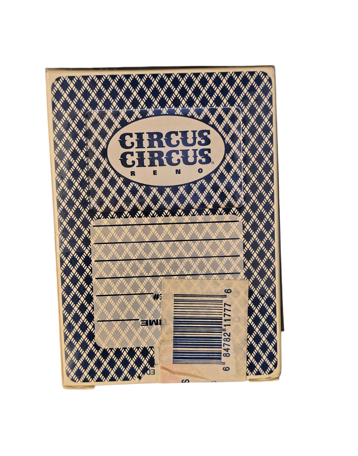 Bee No. 92 Club Special Circus Circus Reno Blue Playing Cards image 2