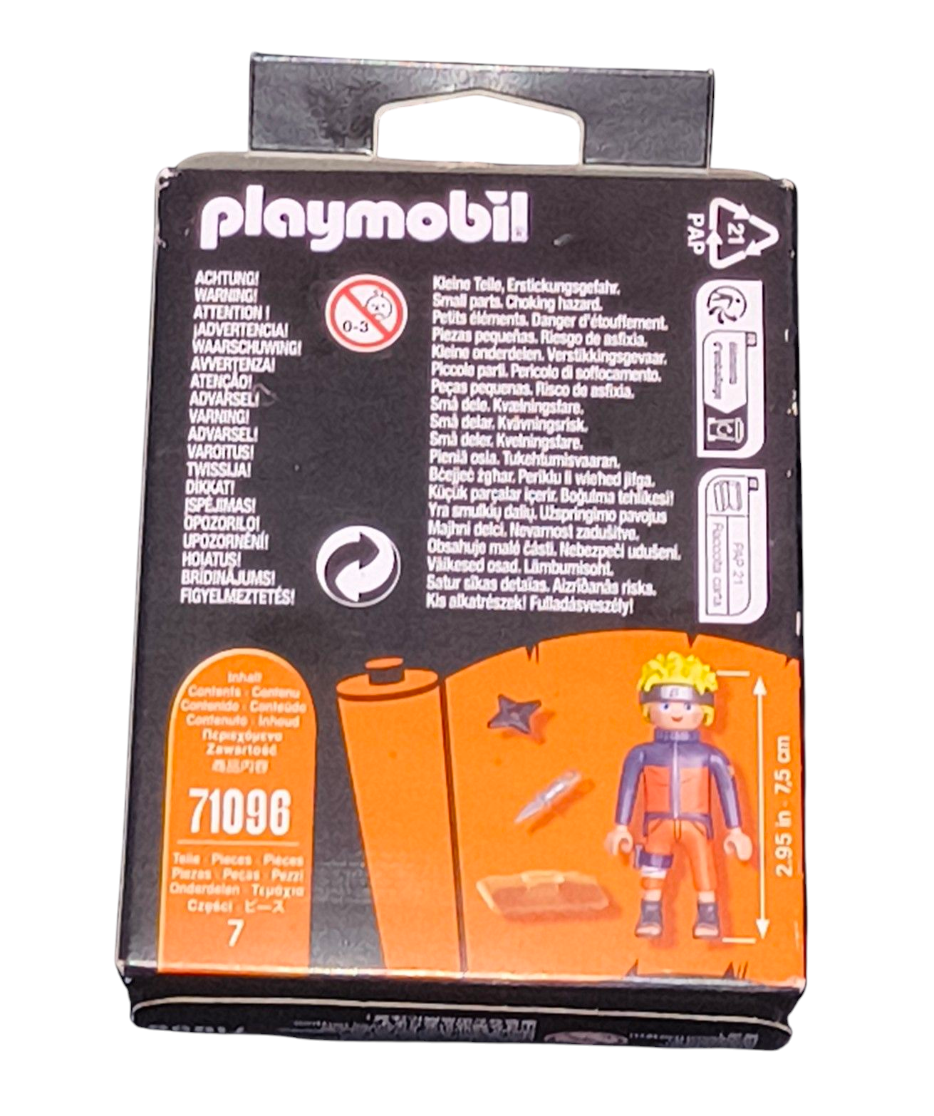 Playmobil Naruto Shippuden Figure - 71096 Naruto 7 Pc image 2