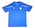 Puma Italy 2010 2011 Home Blue Football Soccer Shirt Jersey Size Large