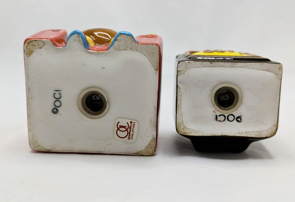 Vintage Occidental Couch Potato And Tv Salt And Pepper Shakers image 3