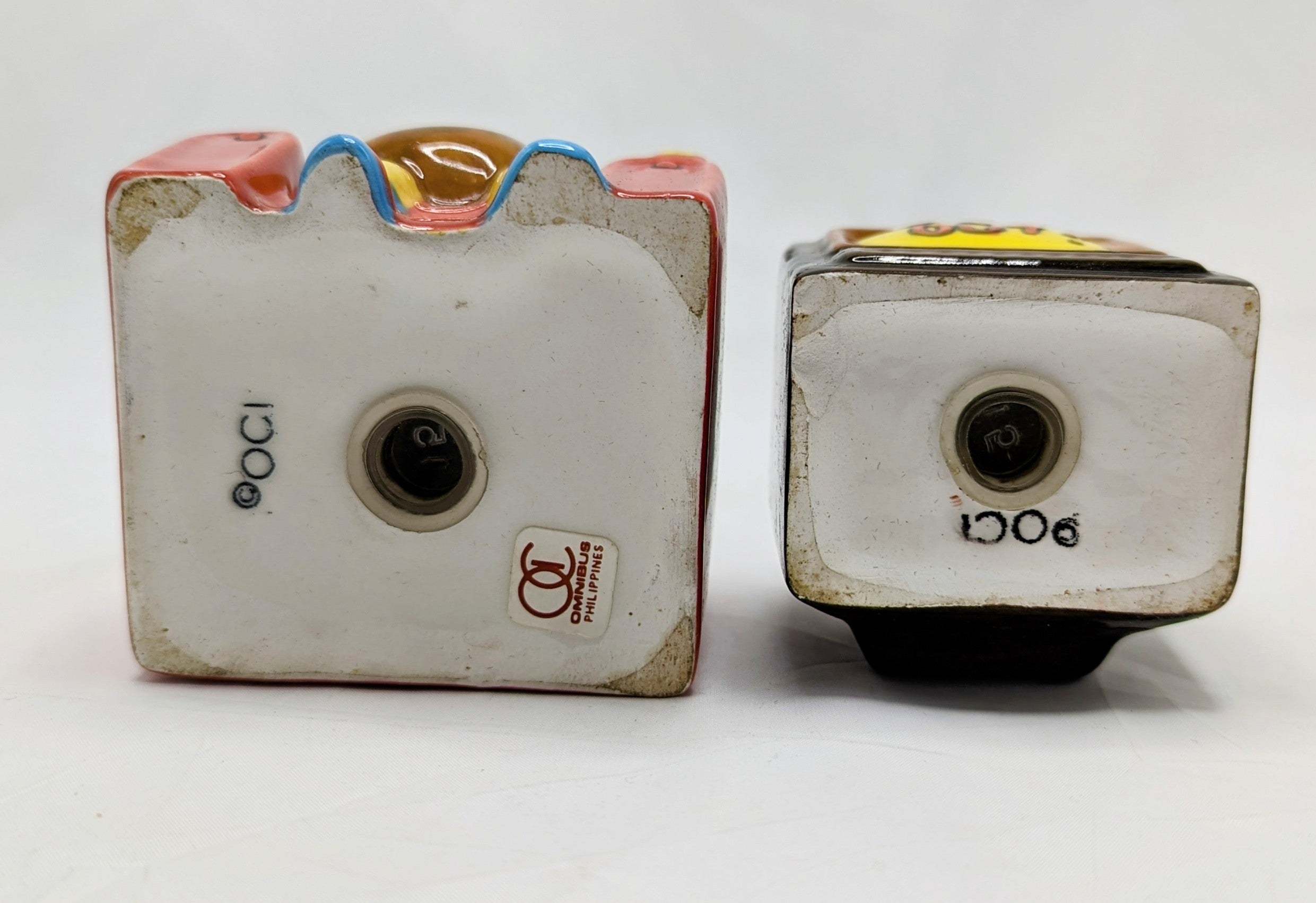 Vintage Occidental Couch Potato And Tv Salt And Pepper Shakers image 3