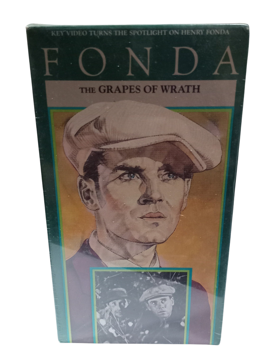 1988 Key Video The Grapes of Wrath VHS 1940 Henry Fonda B&W Sealed