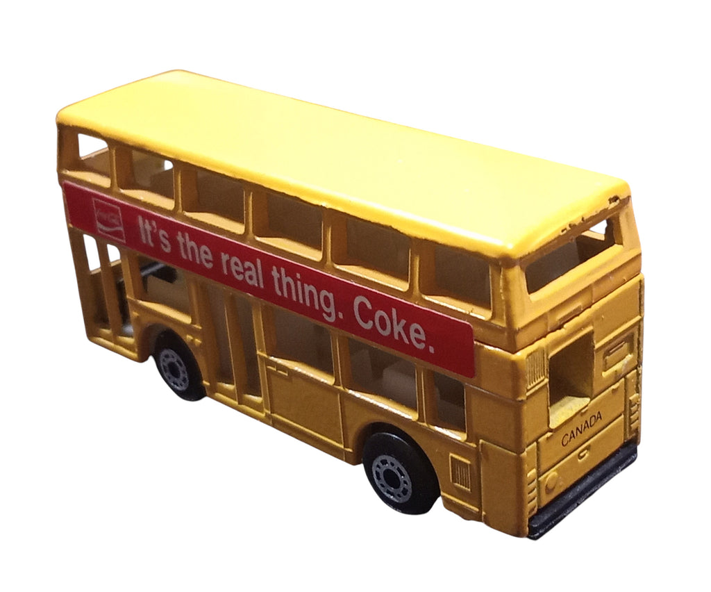 Matchbox Superfast #17 Leyland Titan London Bus Coca Cola