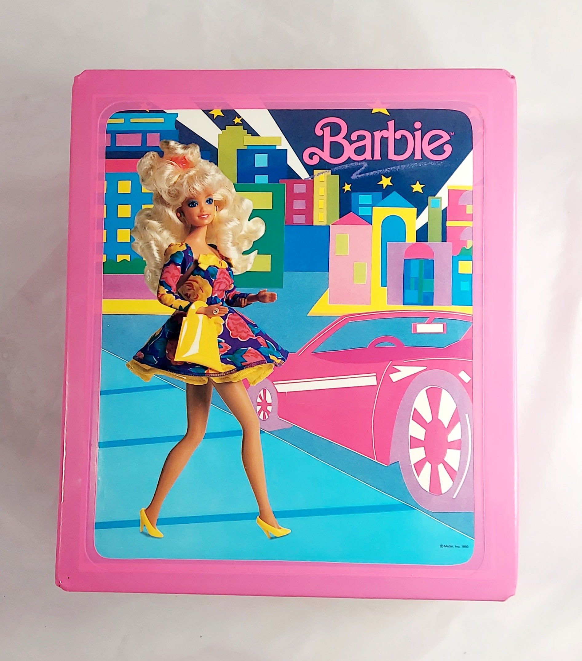 1989 Barbie Pink Carrying Case