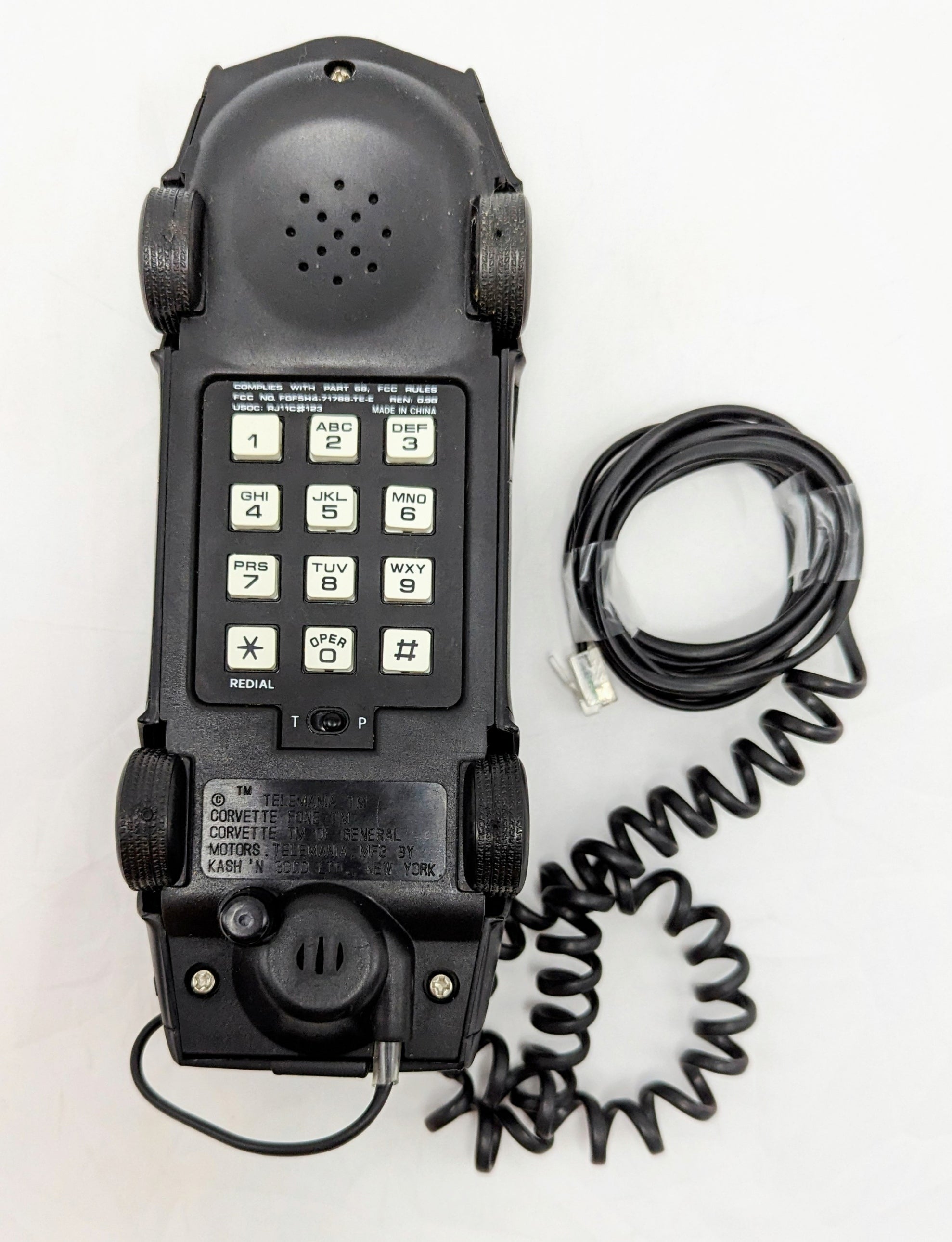 1970's Telemania Corvette II Fone 25th Anniversary Phone image 4
