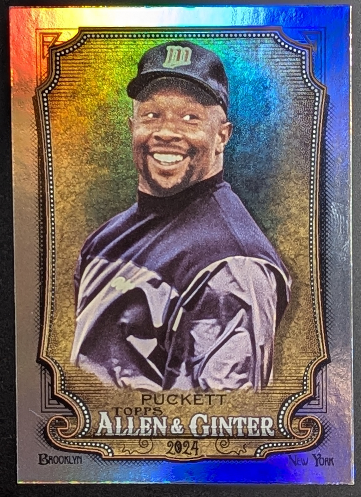 2024 Topps Allen & Ginter Kirby Puckett Hot Box Foil SP Minnesota Twins