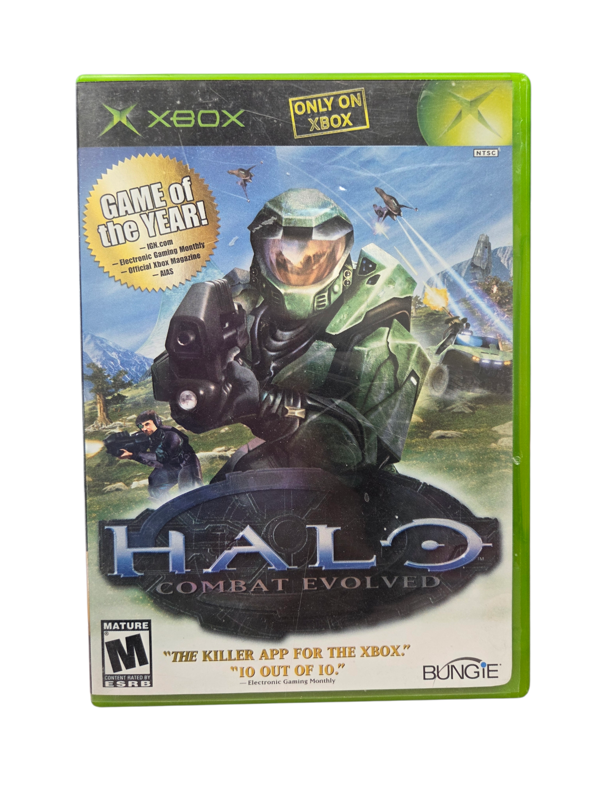 Original Xbox Halo: Combat Evolved CE Game Of The Year CIB