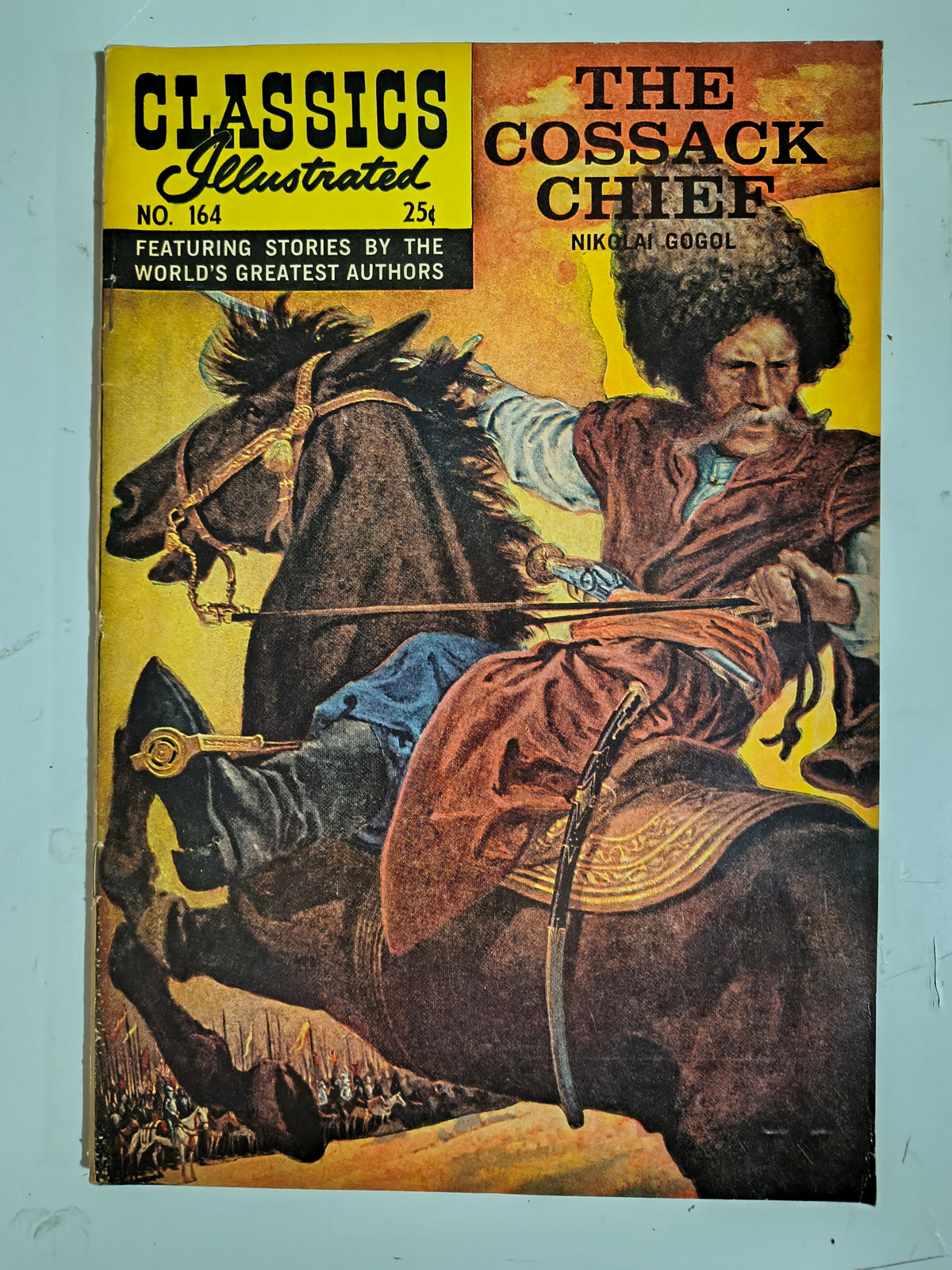 1963 Classics Illustrated The Cossack Chief #164 Comic Book
