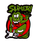 Ghostbusters Slimer With Stay Puft Plush Enamel Pin