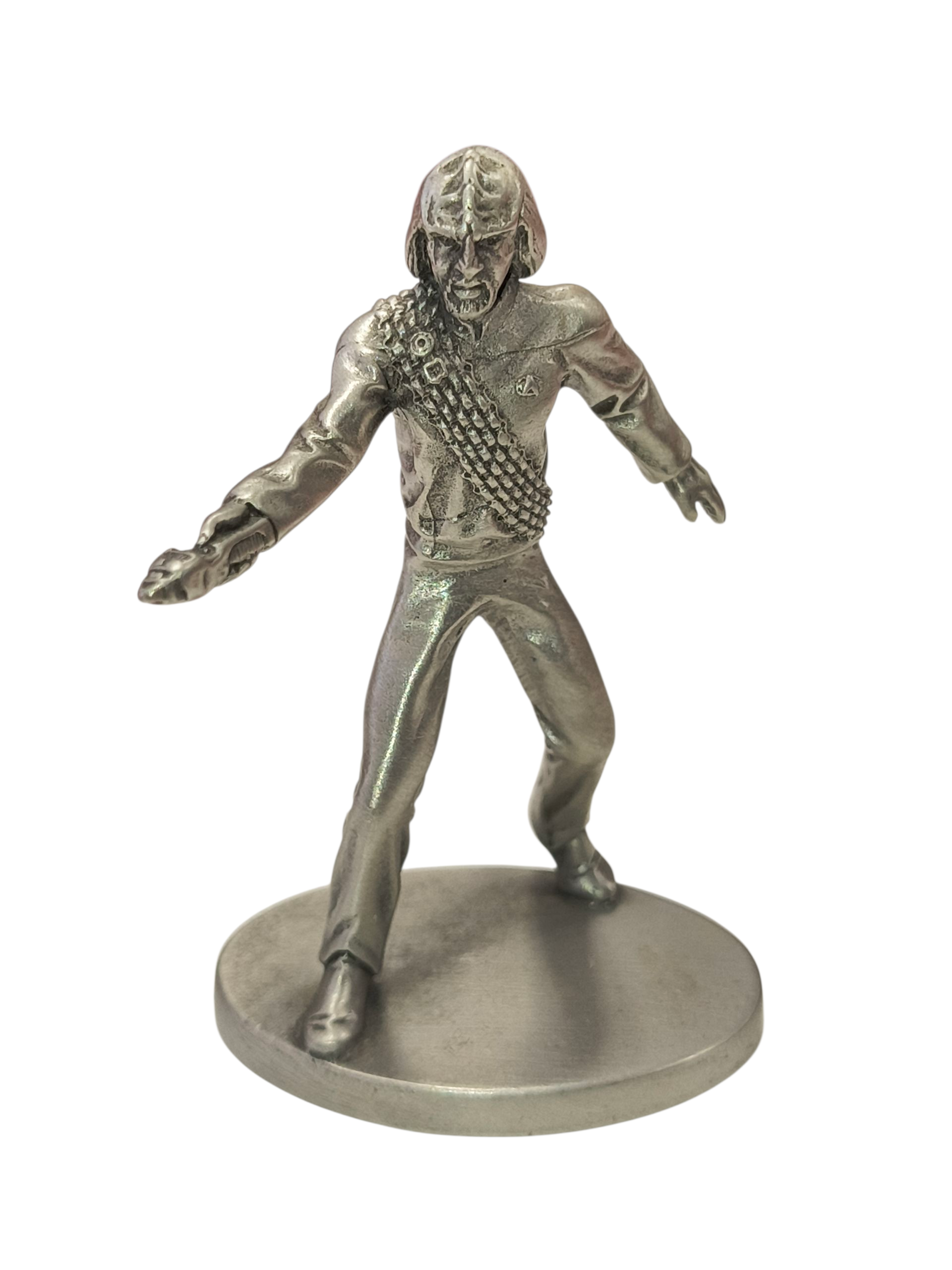 1993 Rawcliffe Fine Pewter Star Trek TNG Worf RF1760 Figurine