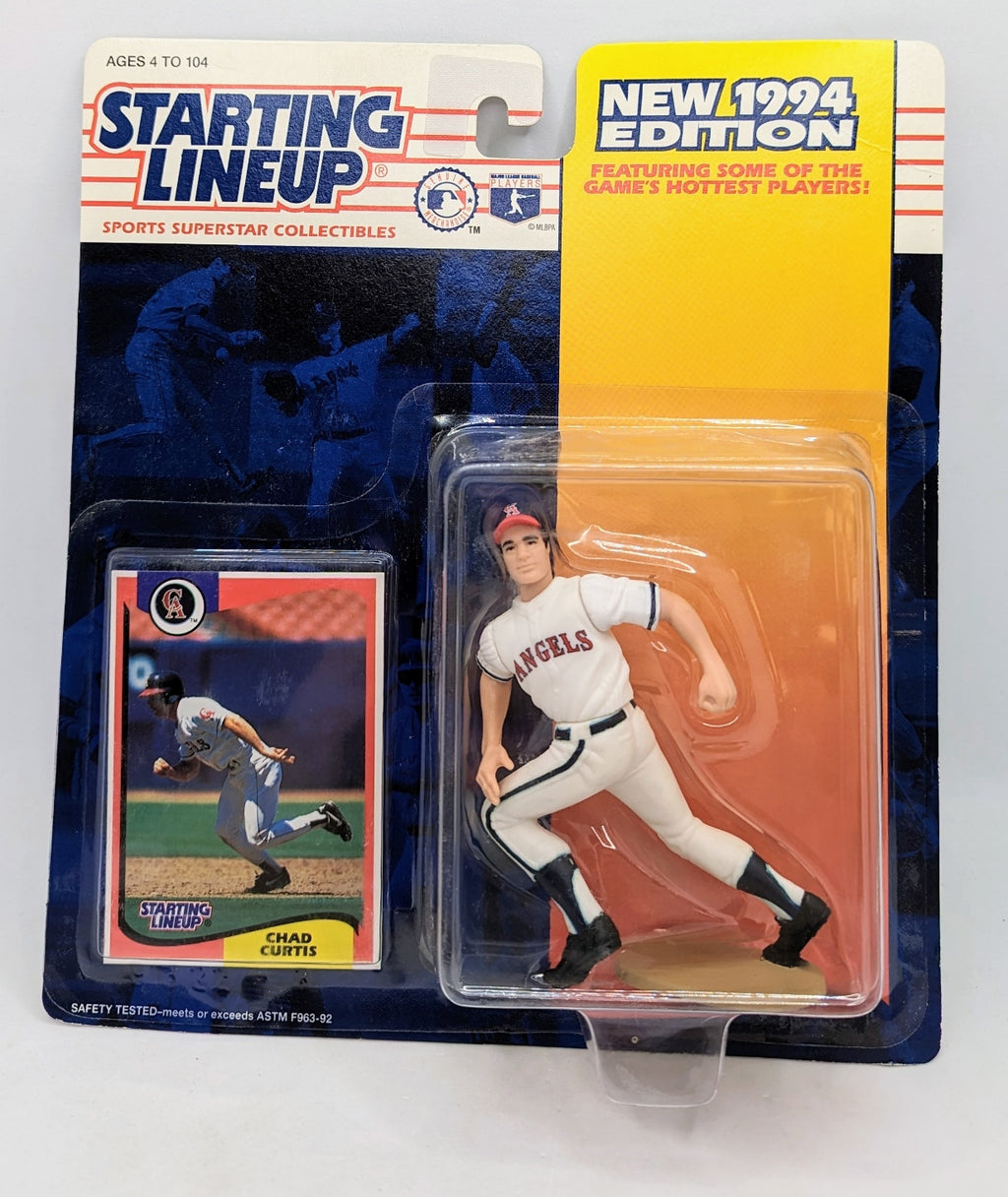 1994 Kenner Starting Lineup Chad Curtis California Angels Figure