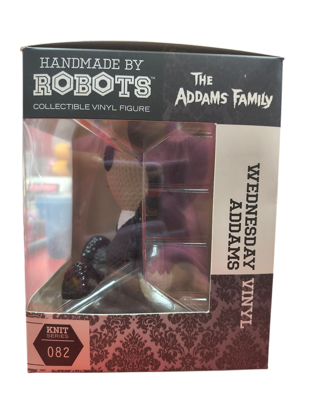 Handmade By Robots The Addams Family Wednesday Addams #082 Knit Vinyl Figure image 3