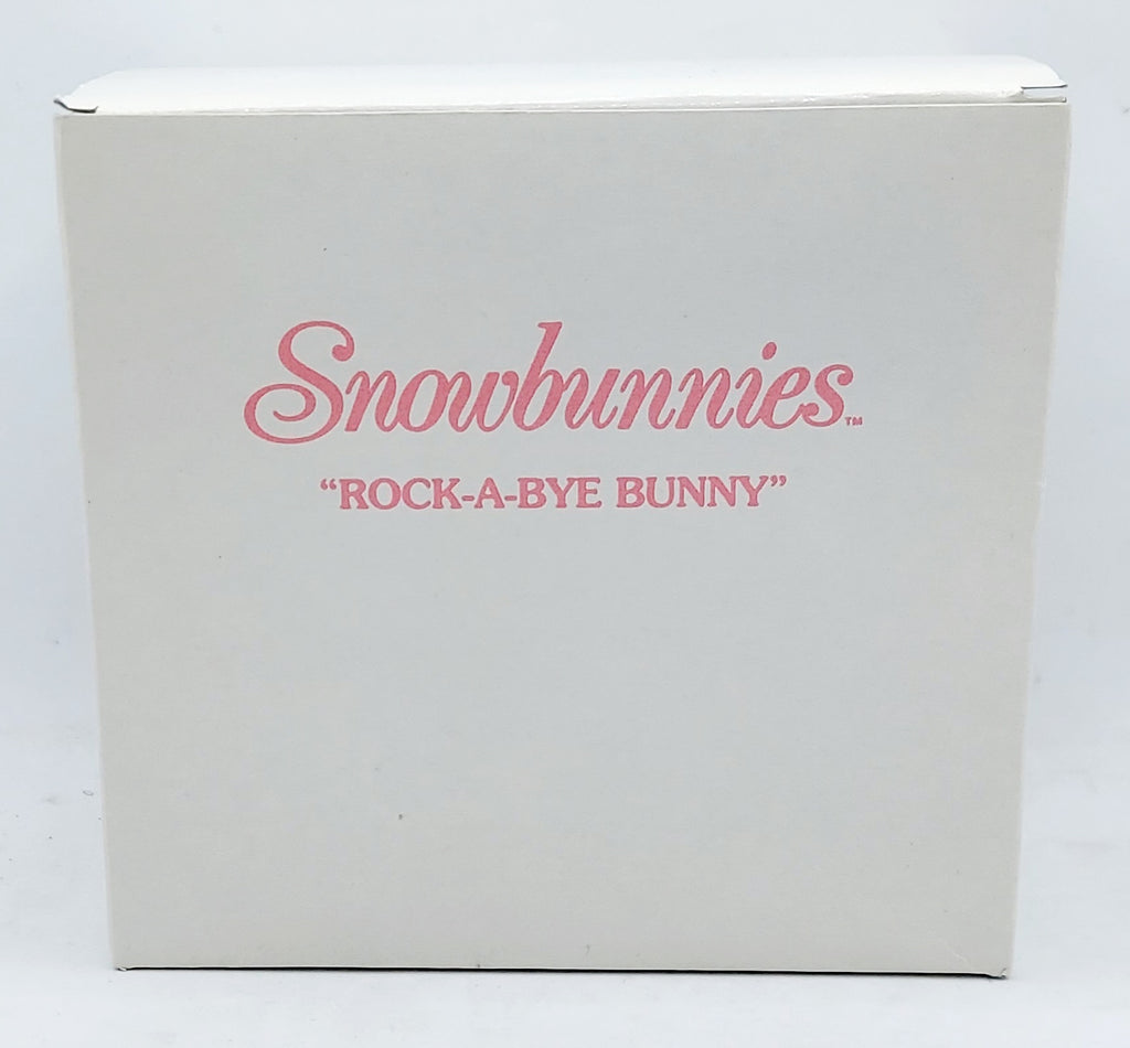 Department 56 Snowbunnies Rock-A-Bye Bunny Figurine 26306