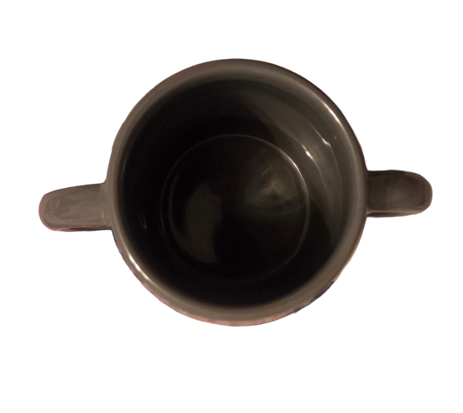 Galerie Double Handle Grey Sock Puppet Monkey Coffee Tea Mug Cup image 4