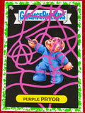 2022 Garbage Pail Kids Purple Pryor Book Worms 34b Green Parallel