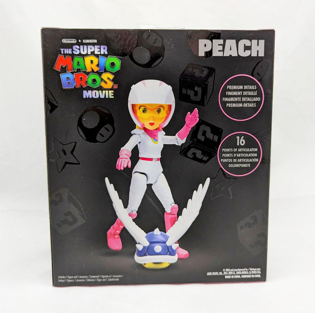 2023 Jakks Pacific The Super Mario Bros. Movie Peach Action Figure 5.5 Inch image 2