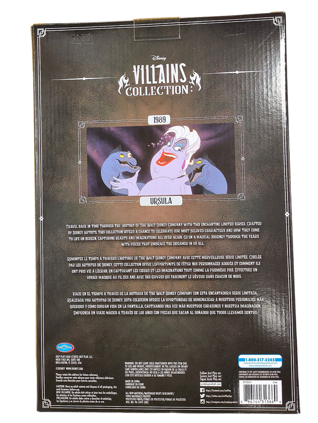 Disney Villains Collection: Ursula, 13-inch Collectible Plush image 2