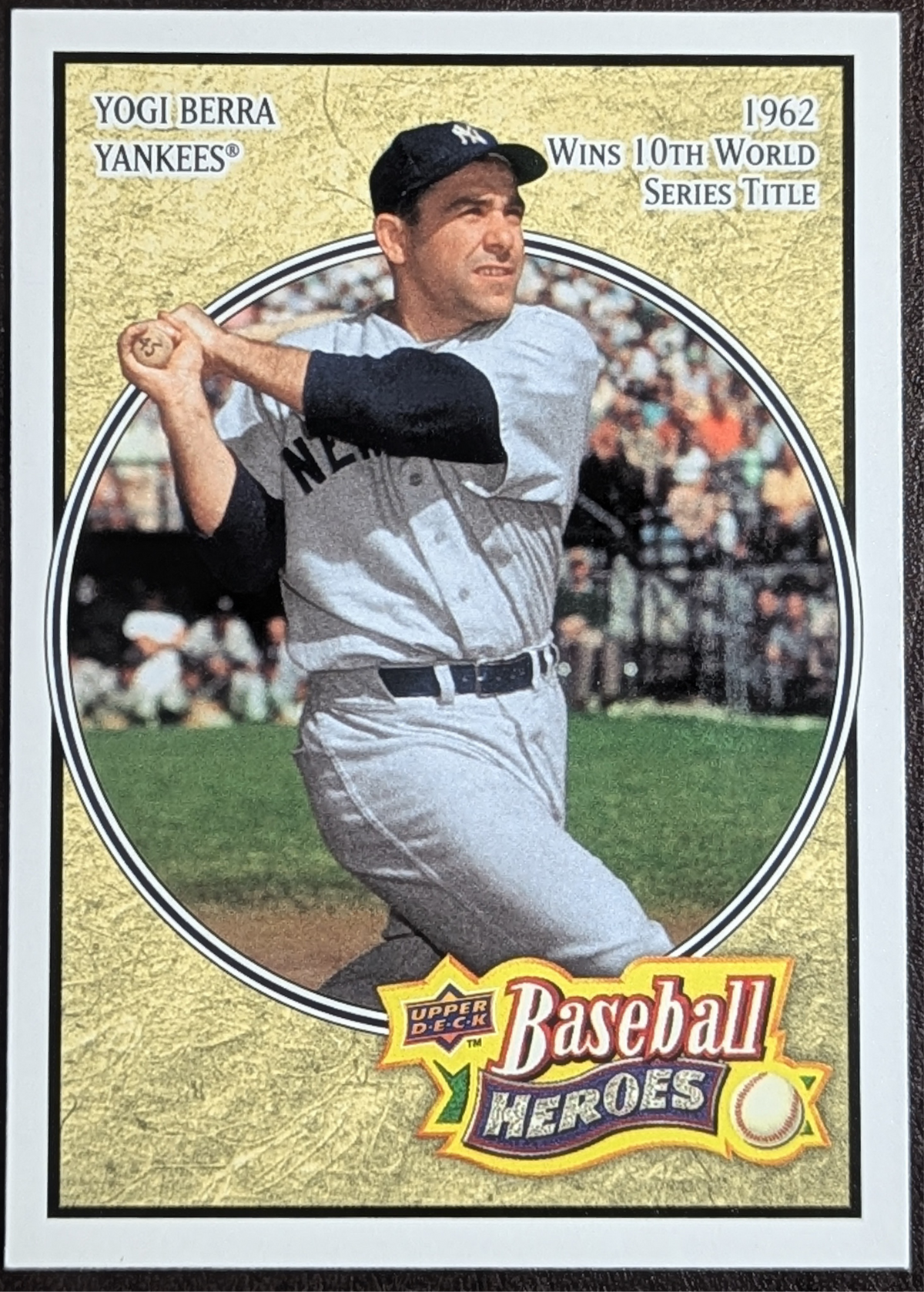 2008 Upper Deck Baseball Heroes Yogi Berra New York Yankees #121