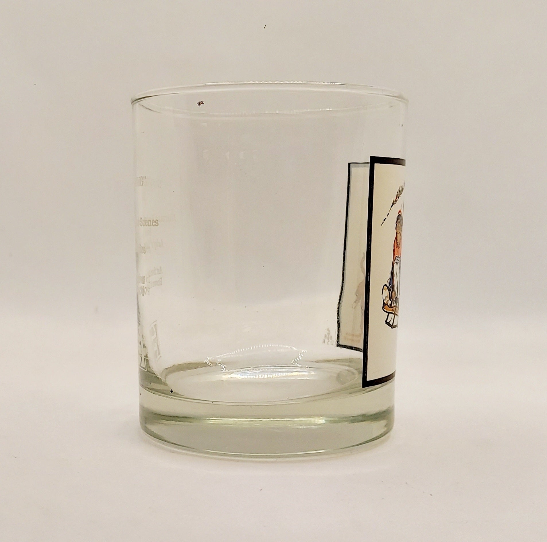 1979 Arby's Pepsi Norman Rockwell's Downhill Daring Glass image 4