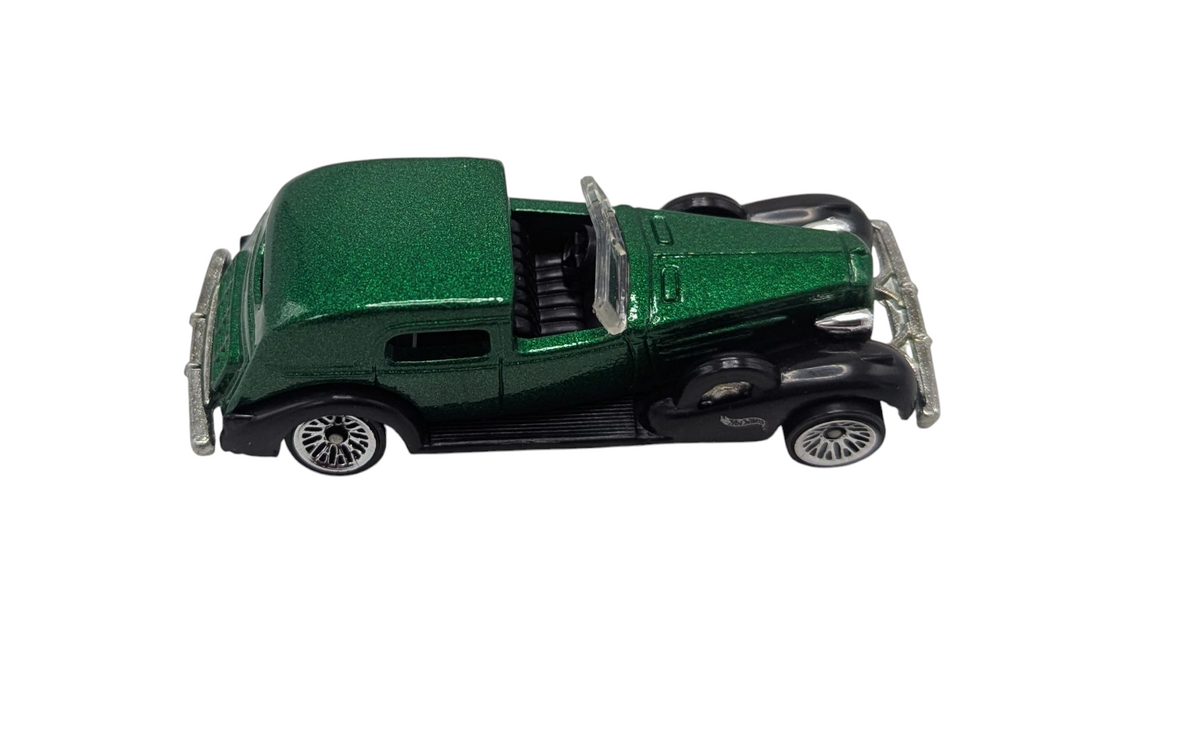1981 Hot Wheels 1935 Cadillac Green Metalflake Diecast - Loose image 3